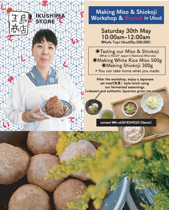 Workshop Miso & Shiokoji di Ubud